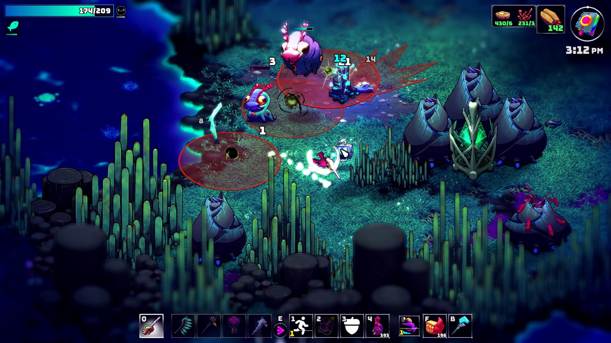 Crashlands 2のクラフトシーン