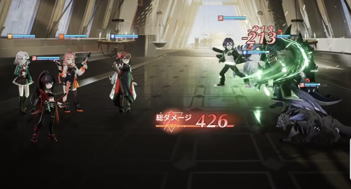 ドラガクのバトル画面